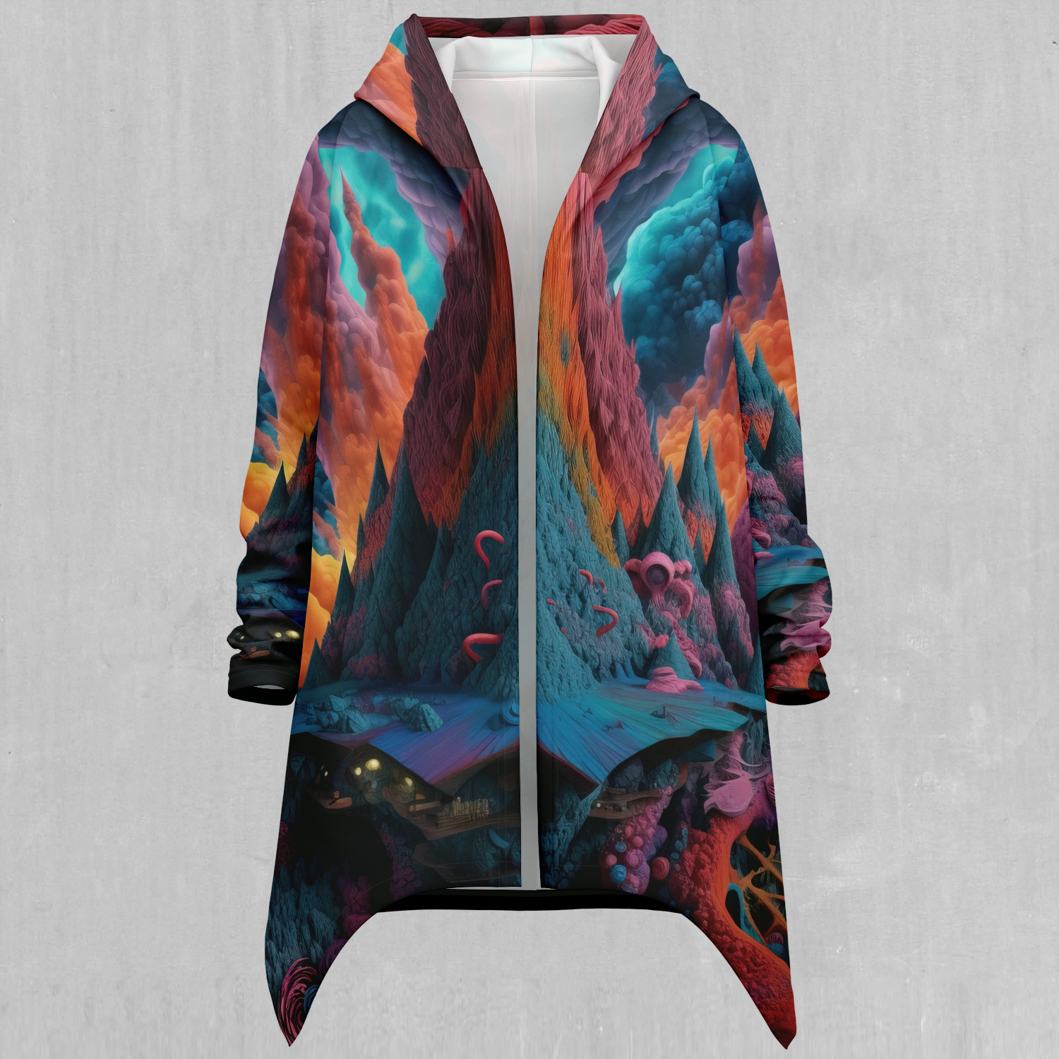 Surreal Summit Longline Cloak