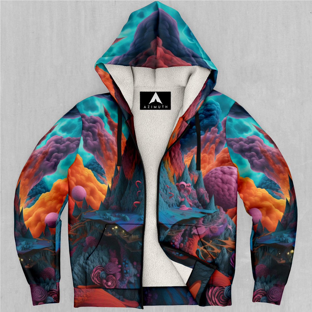 Surreal Summit Sherpa Hoodie