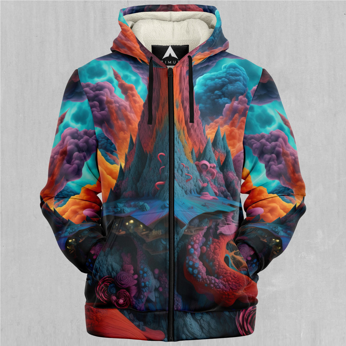 Surreal Summit Sherpa Hoodie