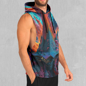 Surreal Summit Sleeveless Hoodie