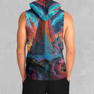 Surreal Summit Sleeveless Hoodie