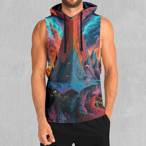 Surreal Summit Sleeveless Hoodie