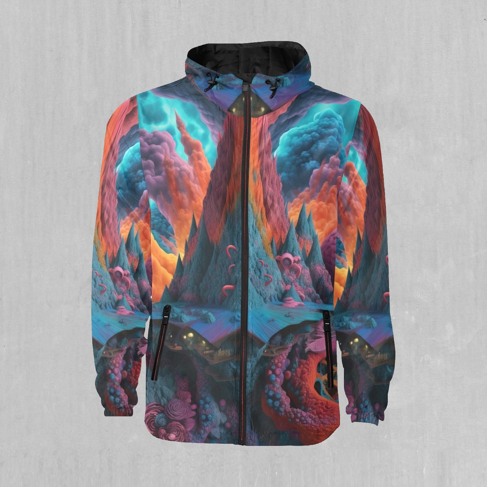 Surreal Summit Windbreaker