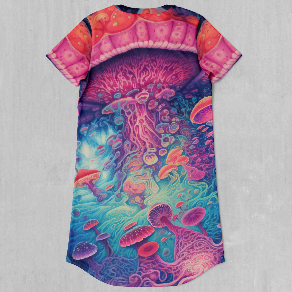 Mycological Mind T-Shirt Dress