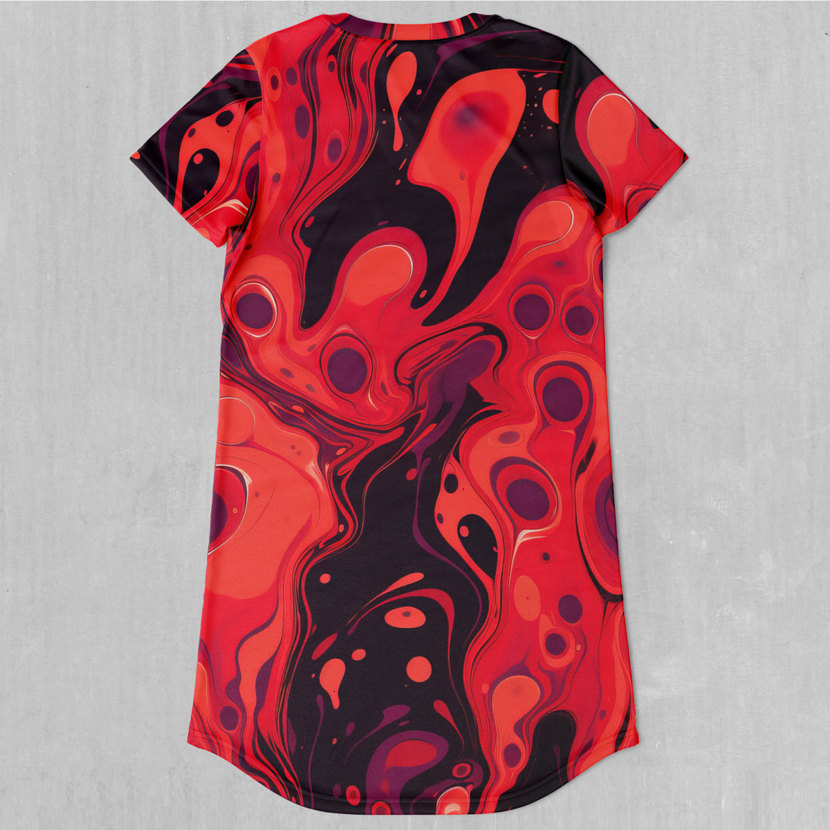 Scarlet Fusion T-Shirt Dress