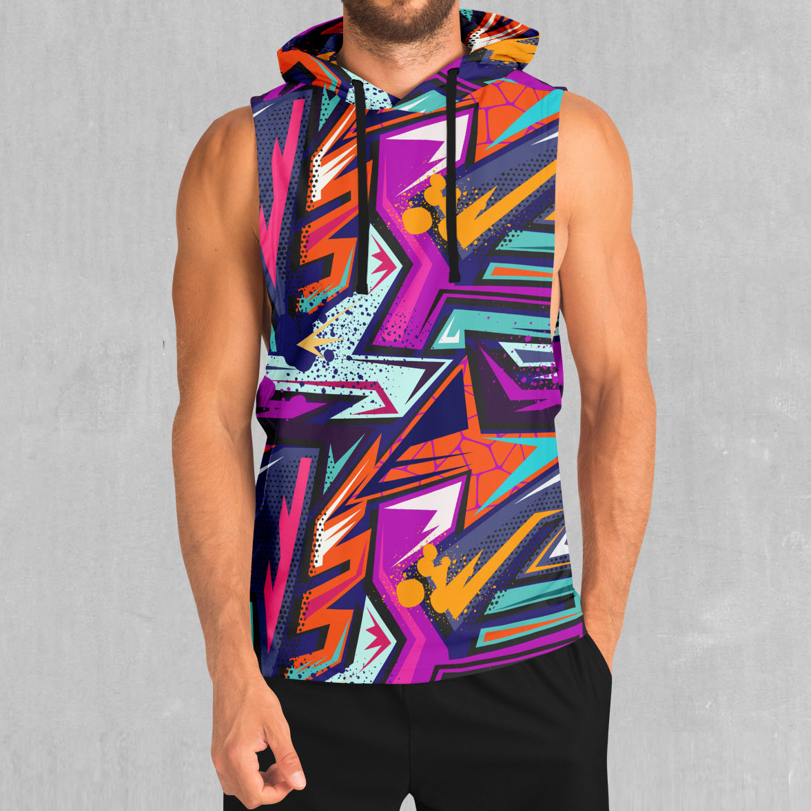 Tectonic Sleeveless Hoodie