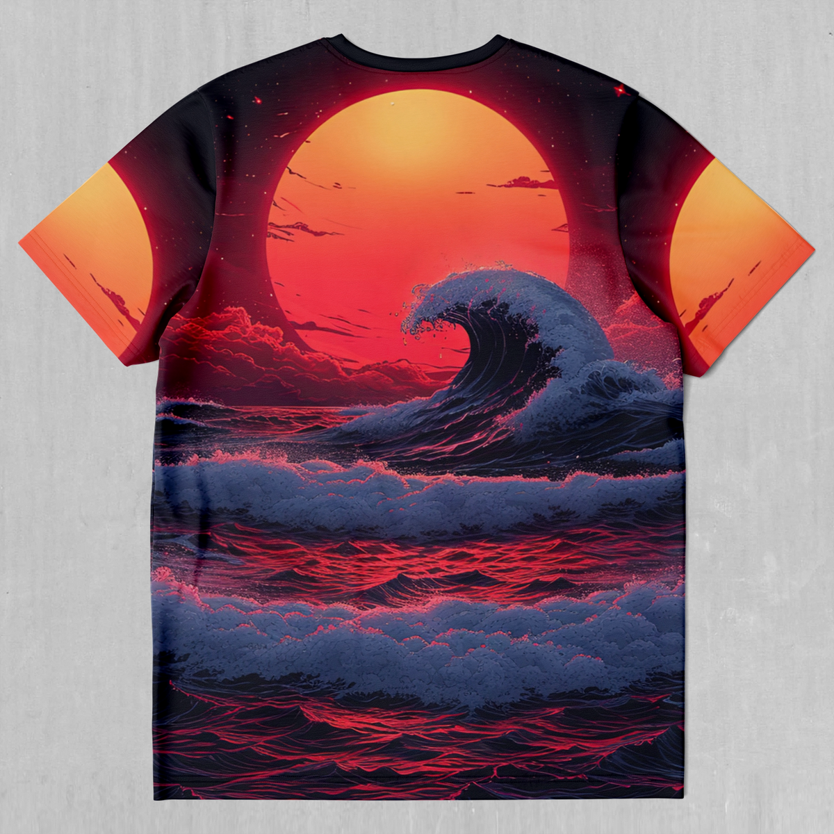 The Synthwave off Kanagawa Tee