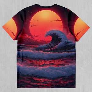 The Synthwave off Kanagawa Tee