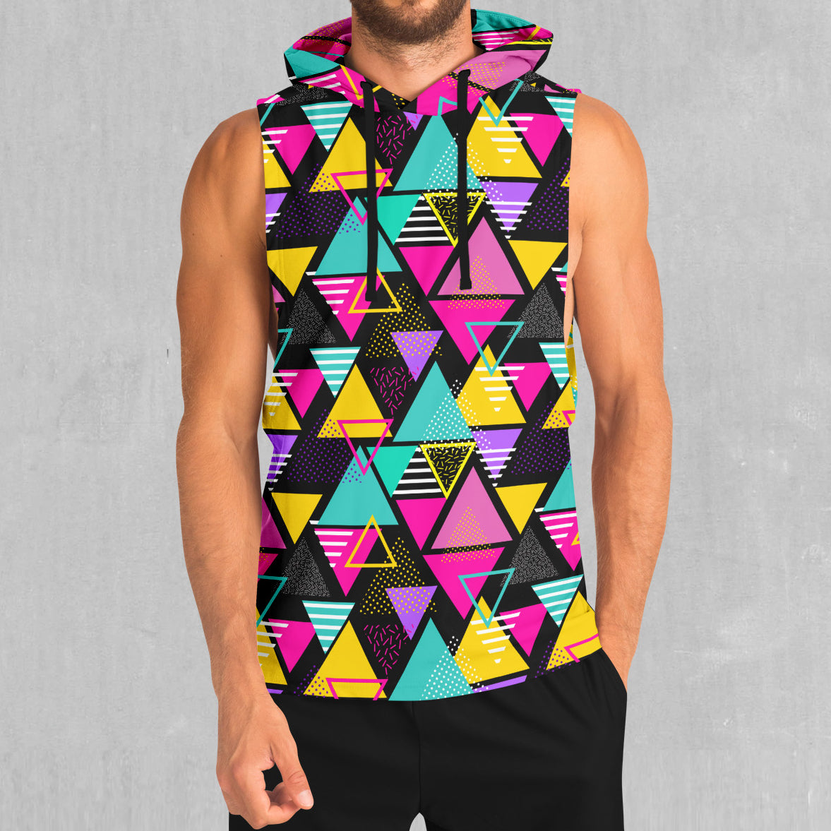 Triad Sleeveless Hoodie