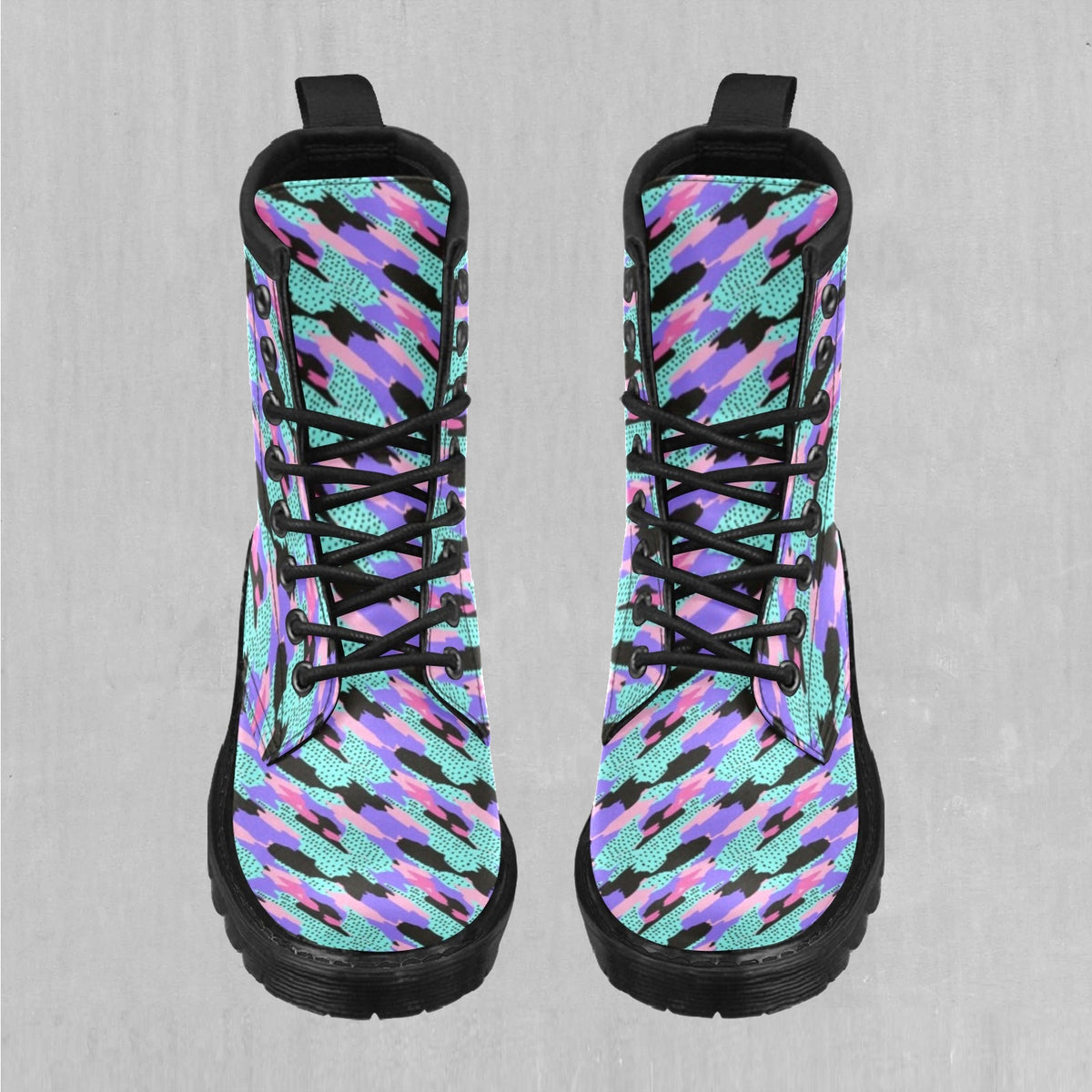 Vapor Camo Women's Lace Up Boots