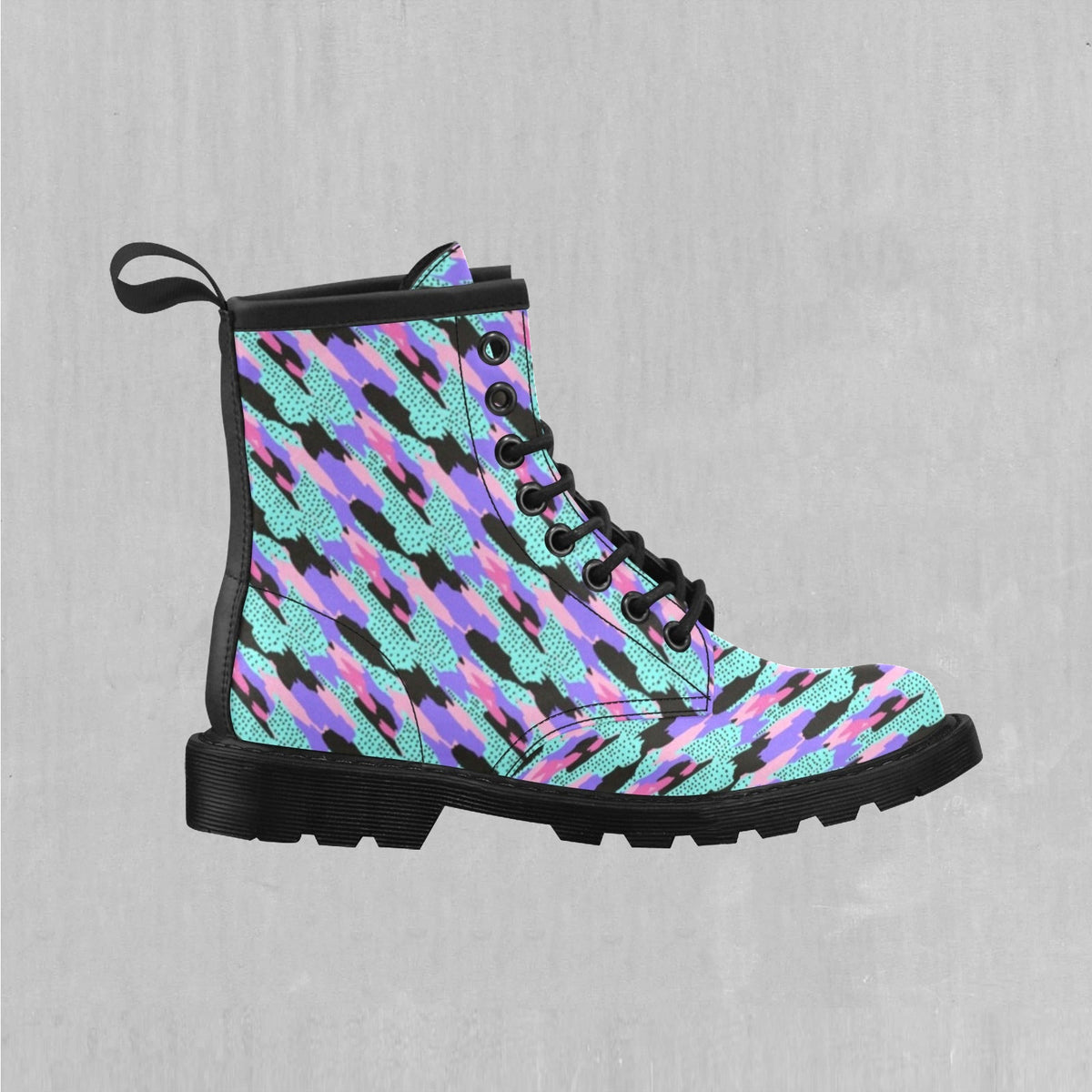 Vapor Camo Women's Lace Up Boots