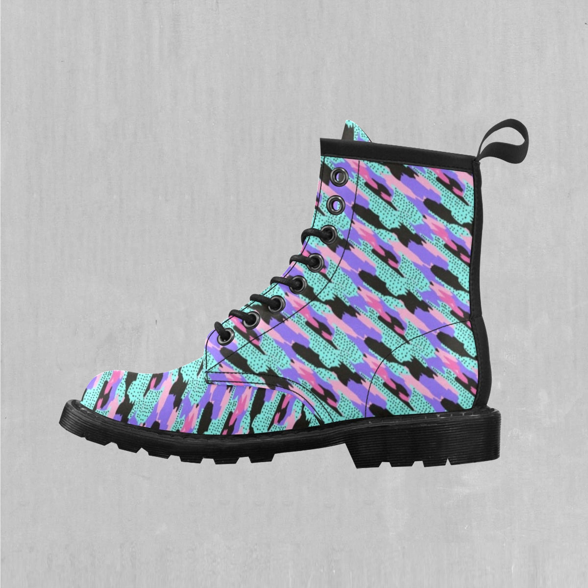 Vapor Camo Women's Lace Up Boots