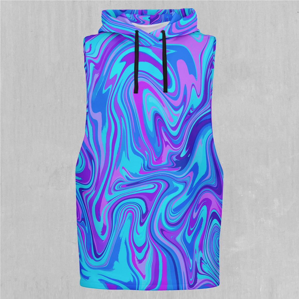 Vapor Drip Sleeveless Hoodie