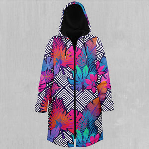 Vault Tropic Zip Up Cloak (Black Fur)