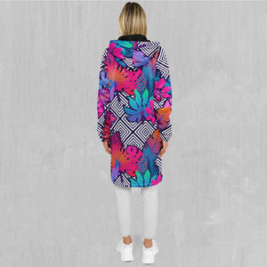 Vault Tropic Zip Up Cloak (Black Fur)