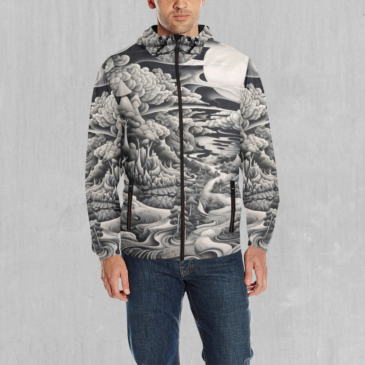 Ethereal Moonlight Windbreaker