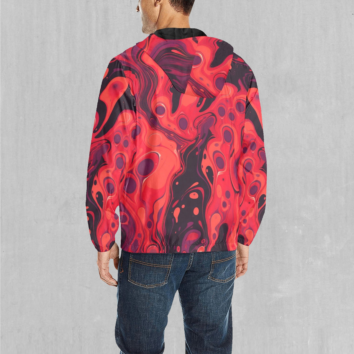 Scarlet Fusion Windbreaker