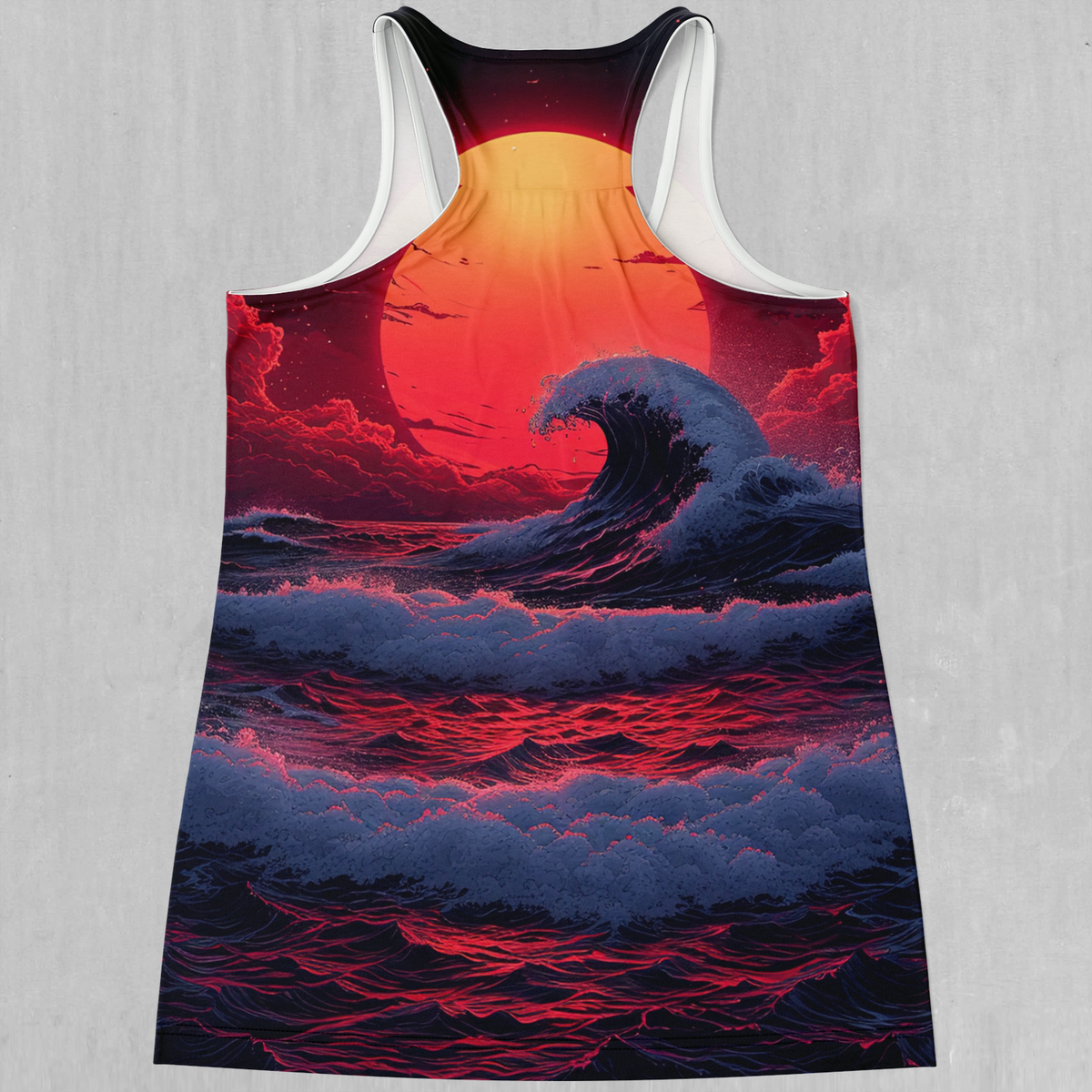 The Synthwave off Kanagawa Women's Tank Top
