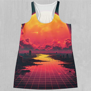 Cyber Skyline Women's Tank Top