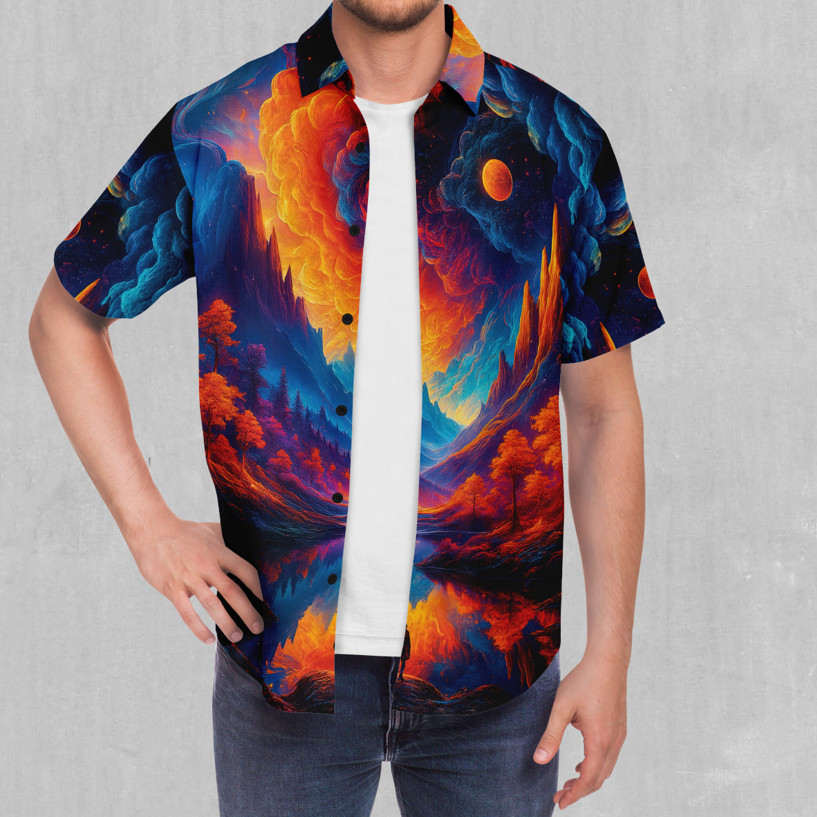 Wonderland Valley Button Down Shirt