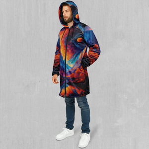 Wonderland Valley Zip Up Cloak (Black Fur)