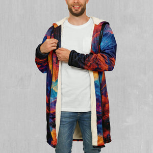 Wonderland Valley Zip Up Cloak (White Fur)