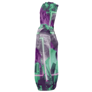 City of Radiance Hoodie Dress