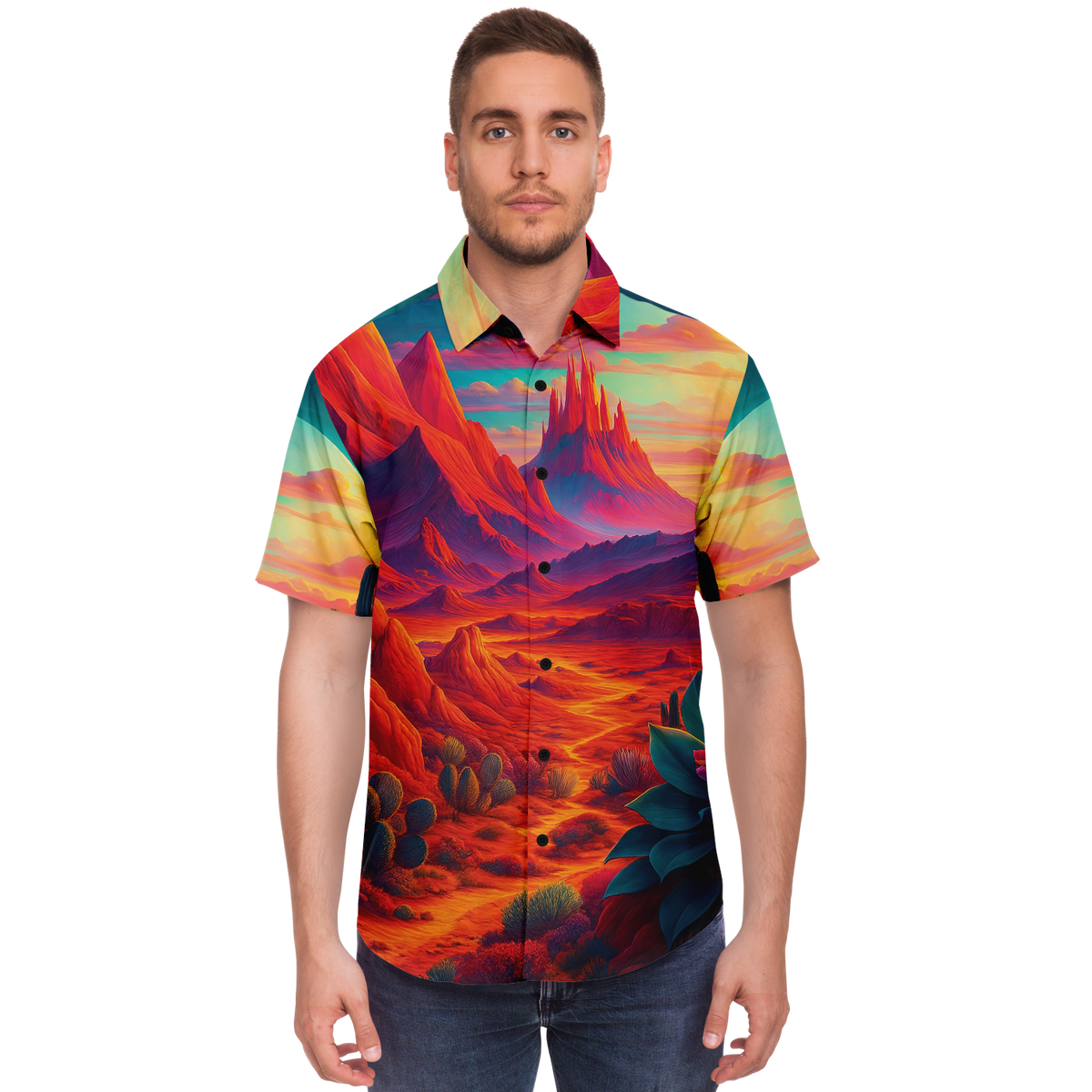 Desert Dreams Button Down Shirt