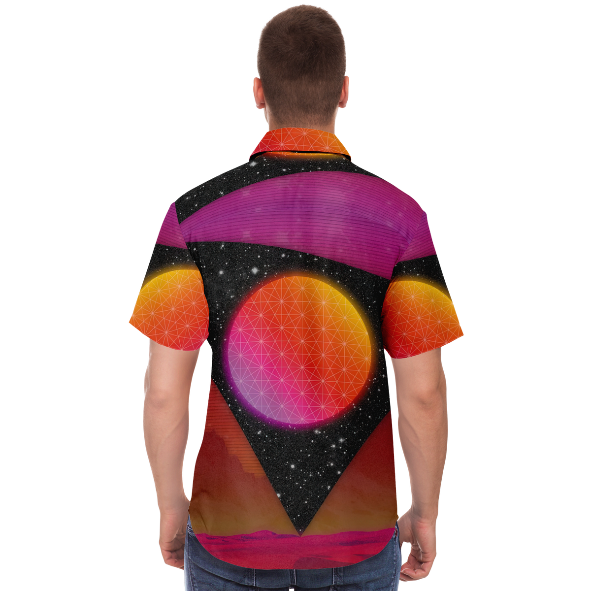 Desert Continuum Button Down Shirt