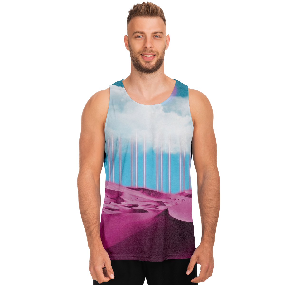 Electric Desert Men's Tank Top