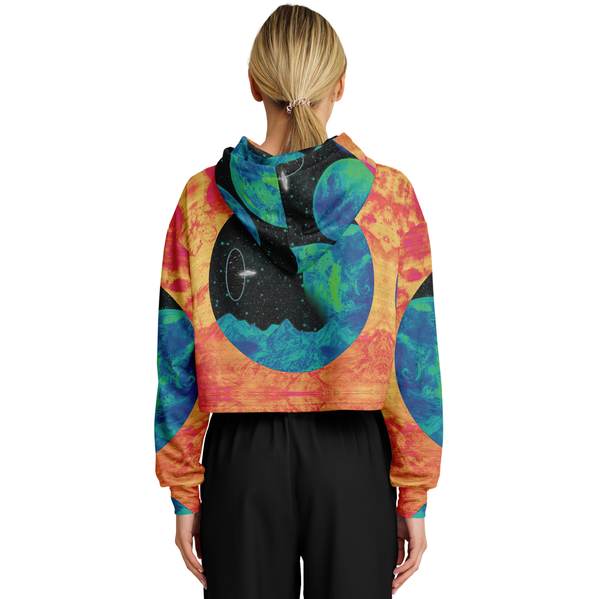 Juncture Cropped Hoodie