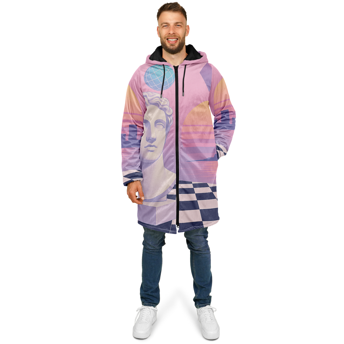 Corinthian Zip Up Cloak