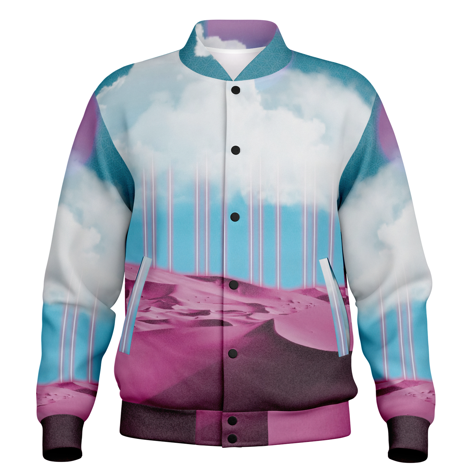 Electric Desert Varsity Jacket