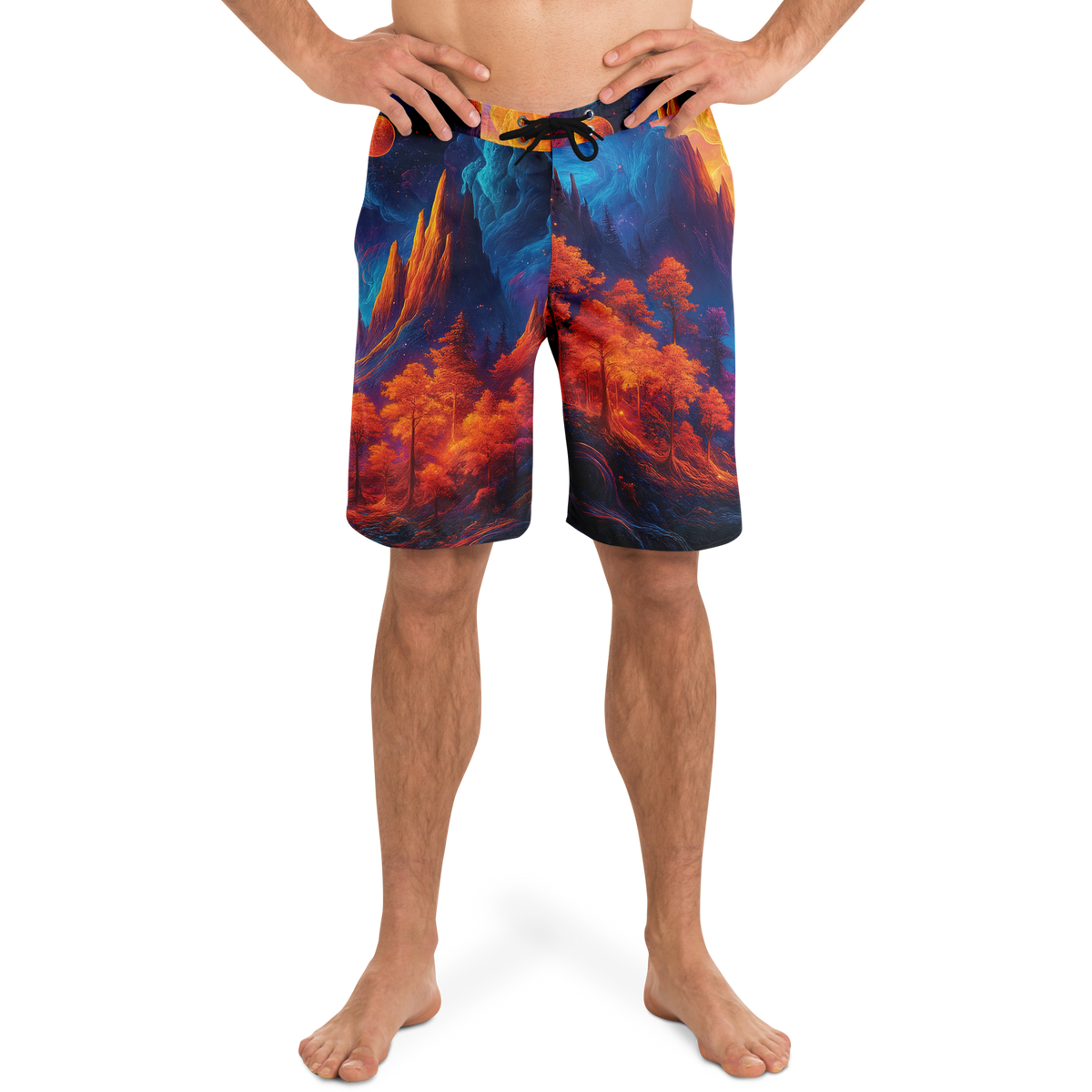 Wonderland Valley Board Shorts