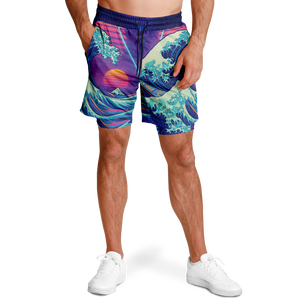 Neonami Men's 2 in 1 Shorts