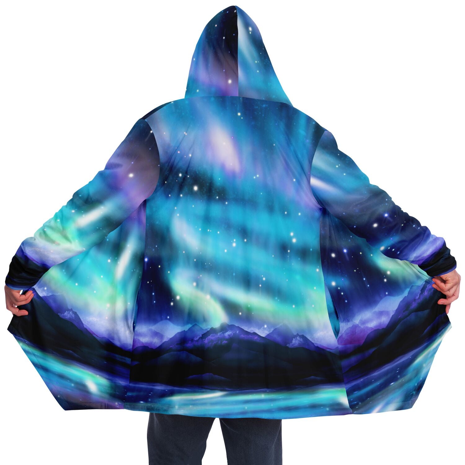 Northern Lights Cloak (Black Fur)