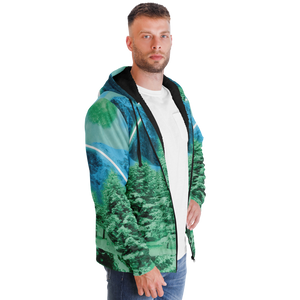 Minty Wonderland Sherpa Hoodie