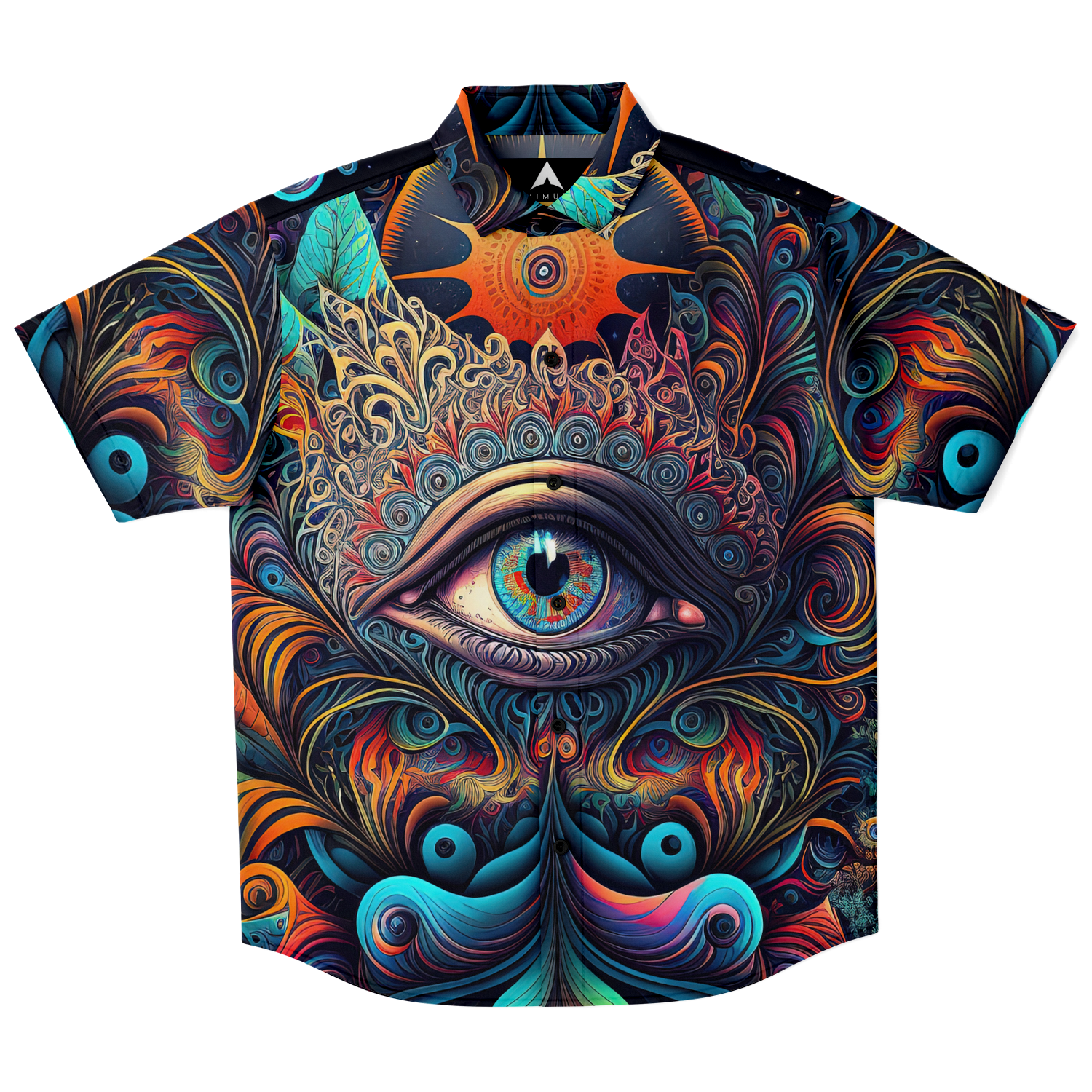 Cosmic Eye Button Down Shirt