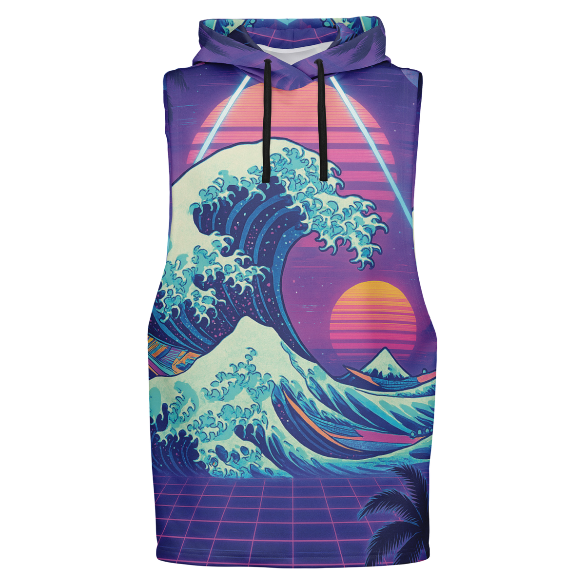 Neonami Sleeveless Hoodie