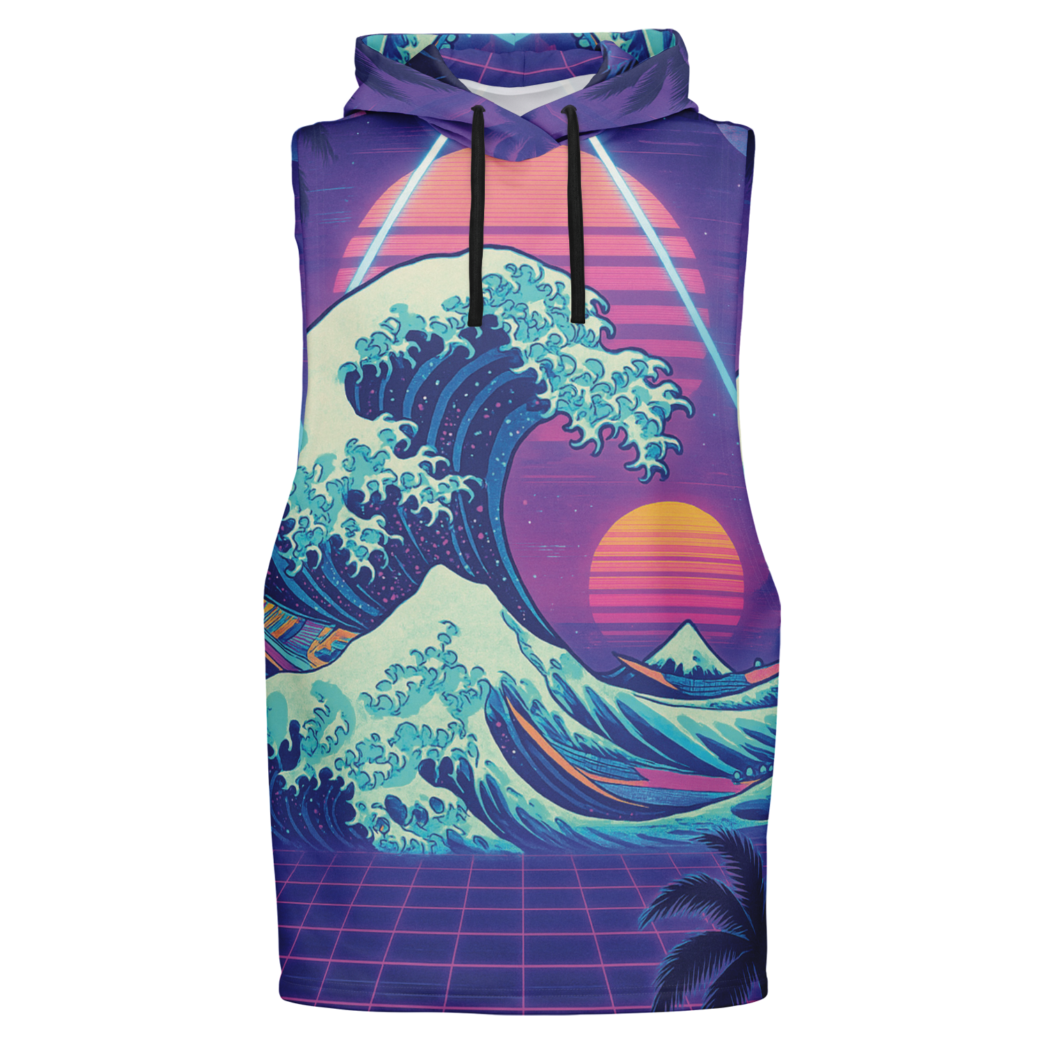 Neonami Sleeveless Hoodie