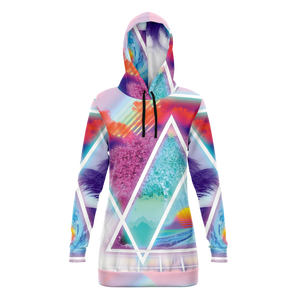 Dimensions Collide Hoodie Dress