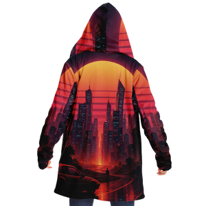 Neon Sunrise Cloak