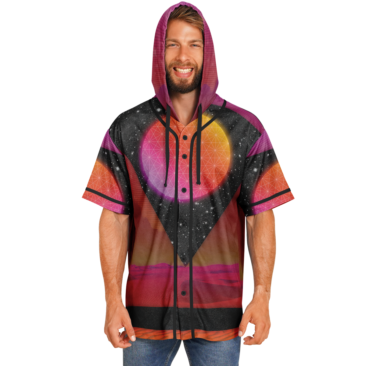 Desert Continuum Hooded Jersey