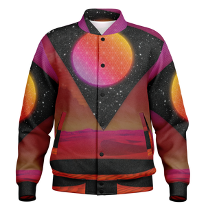 Desert Continuum Varsity Jacket