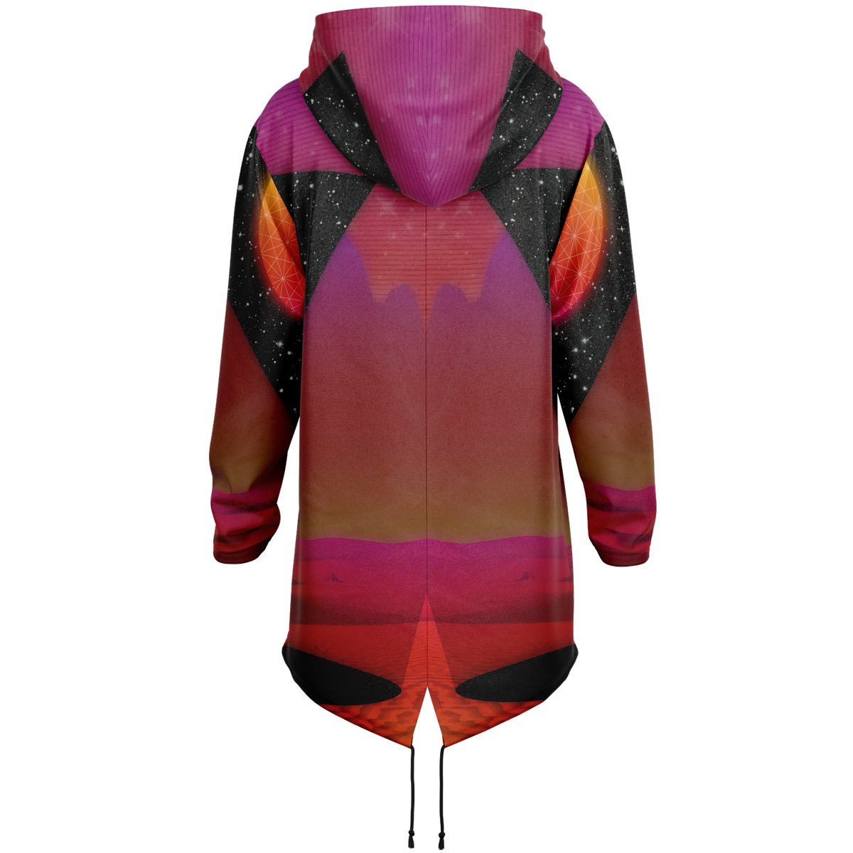 Desert Continuum Longline Hoodie