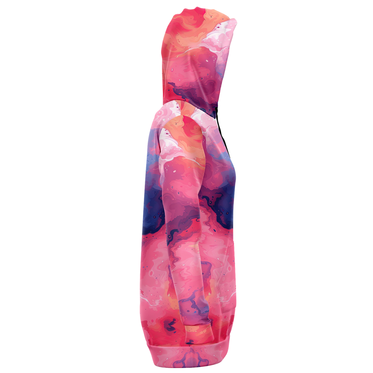 Quantum Tides Hoodie Dress