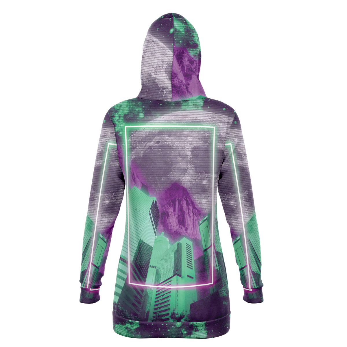 City of Radiance Hoodie Dress