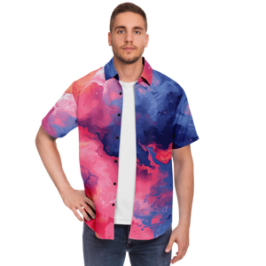 Quantum Tides Button Down Shirt