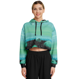 The Merge Cropped Hoodie