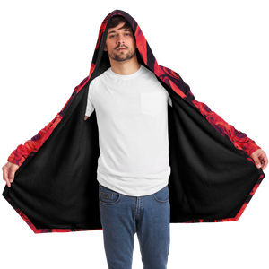 Scarlet Fusion Cloak (Black Fur)
